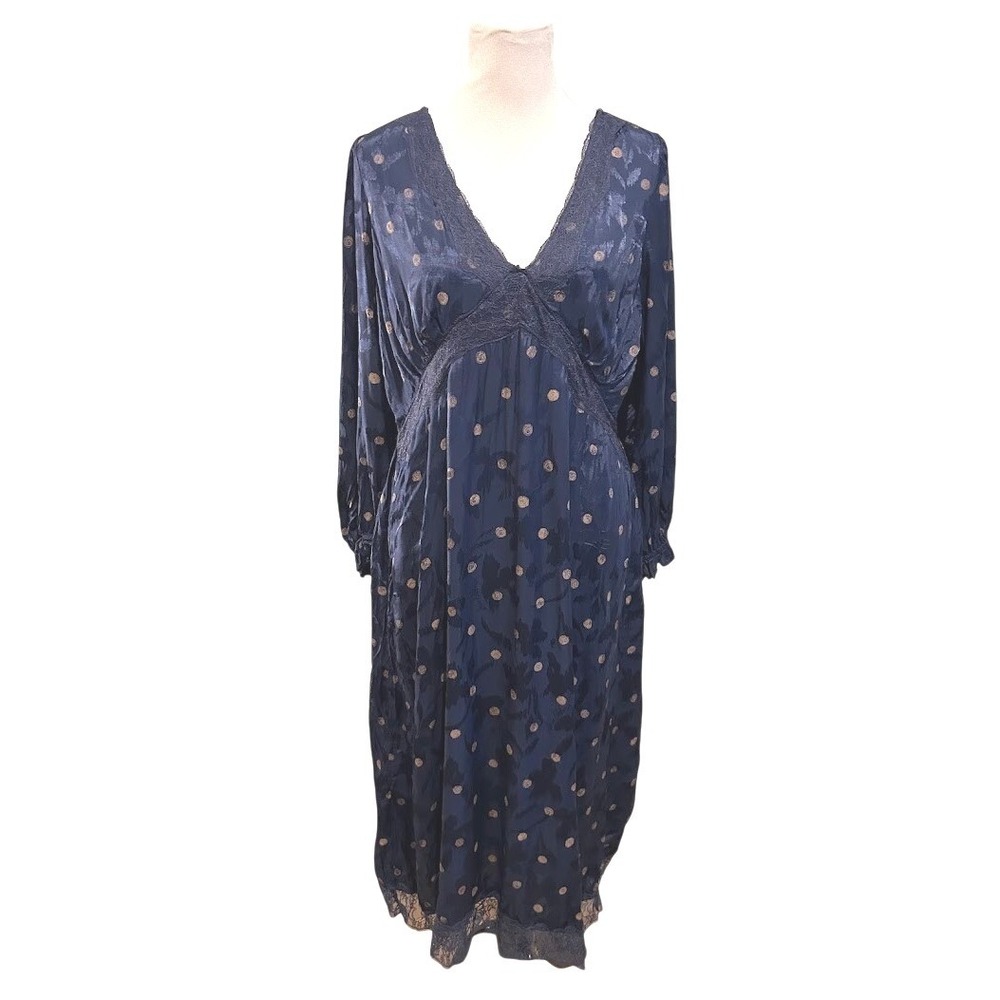 Sam Edelman‎ Camila Lace Trim Midi Dress